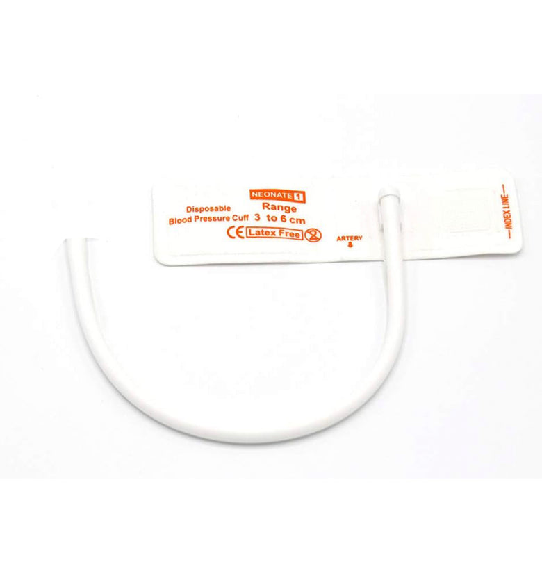 Disposable Blood Pressure Cuff – Non-Invasive, Latex-Free, Single-Patient Use (Box of 10)