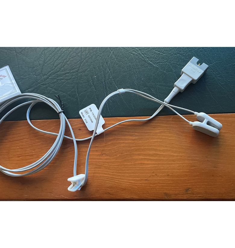 Reusable SpO2 Sensor, Adult / Paed, Ear-clip 513A