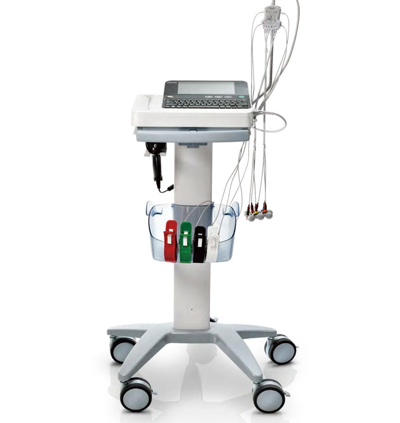 Trolley for Mindray R12 ECG, with case and cable arm