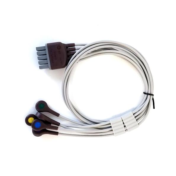 Mindray 12 - Lead ECG Lead Wires - Chest (Brown)