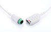 ECG trunk cable: 3-lead, Ped/Neo, 12 Pin, Defib-Proof, AHA/IEC - Mindray Accessories Australia