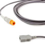Mindray Temperature extension cable, 2Pin plug, 3m, rectangle connector (Molex)
