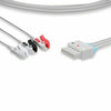 3- Lead ECG Pinch/Clip Lead Wires - Adult /Pediatric